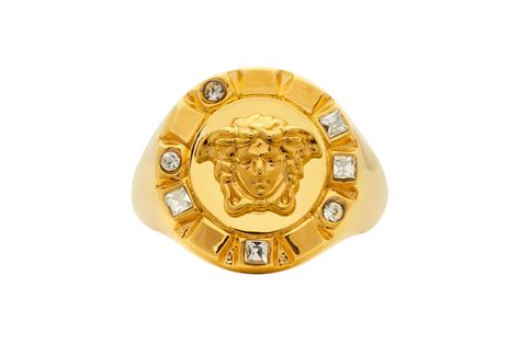 versace gold palazzo crystal medusa round ring release date|Versace Crystal Medusa Ring .